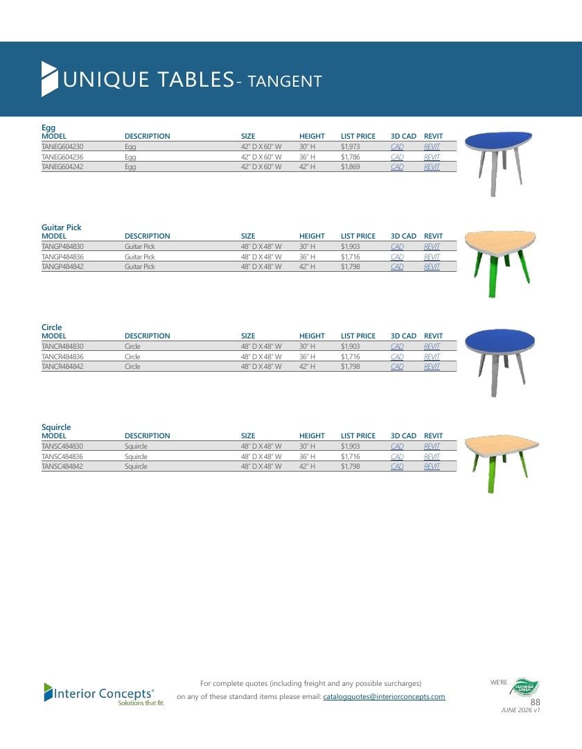 Interior Concepts Furniture Catalog Weekly Ad January 1 - December 31, 2026