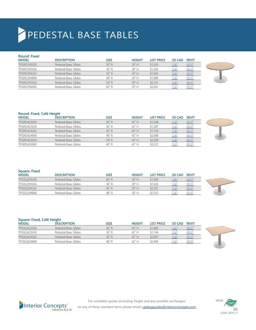 Interior Concepts Furniture Catalog Weekly Ad January 1 - December 31, 2026