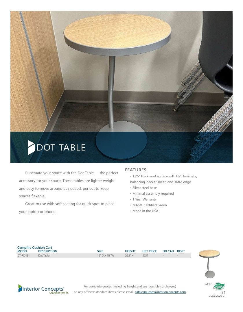 Interior Concepts Furniture Catalog Weekly Ad January 1 - December 31, 2026