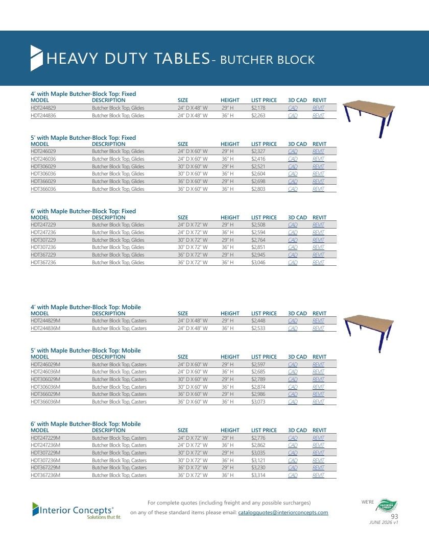 Interior Concepts Furniture Catalog Weekly Ad January 1 - December 31, 2026