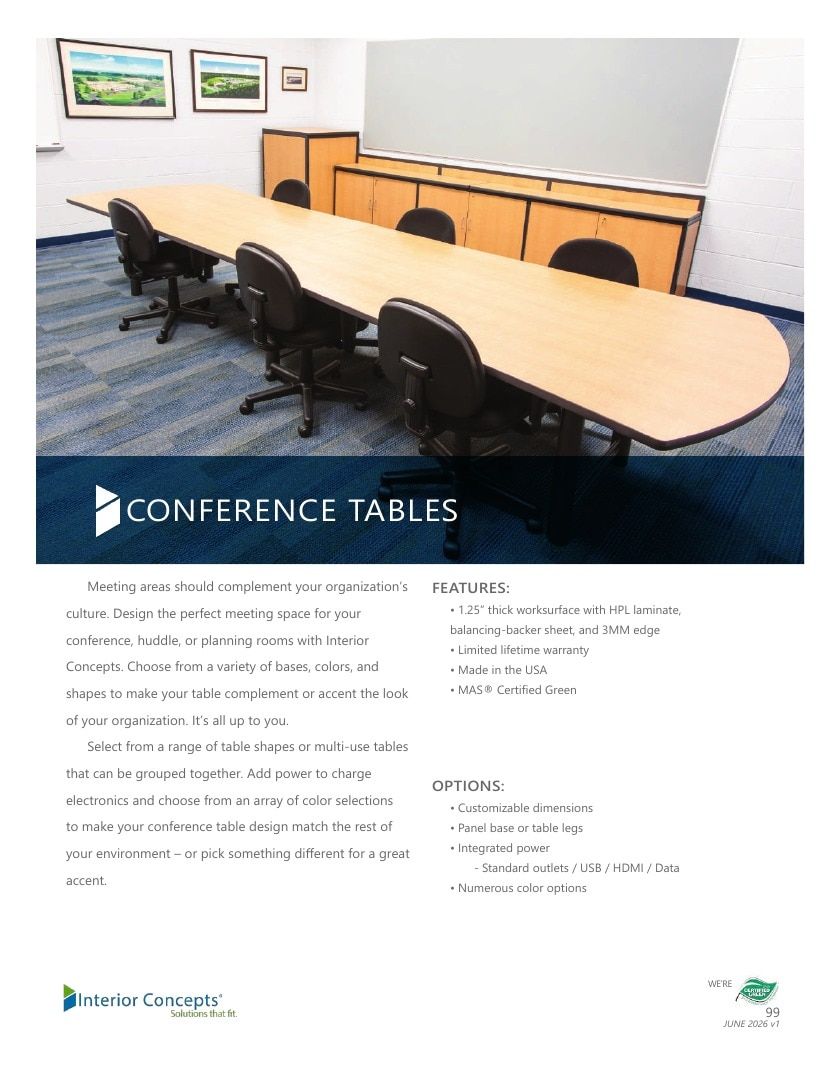 Interior Concepts Furniture Catalog Weekly Ad January 1 - December 31, 2026