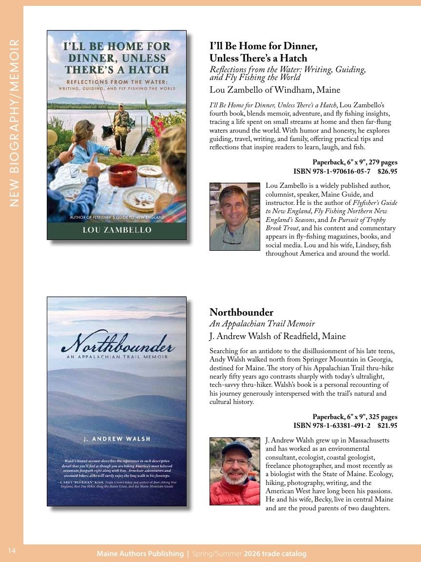 Maine Authors Publishing Books Catalog Weekly Ad January 1 - December 31, 2026