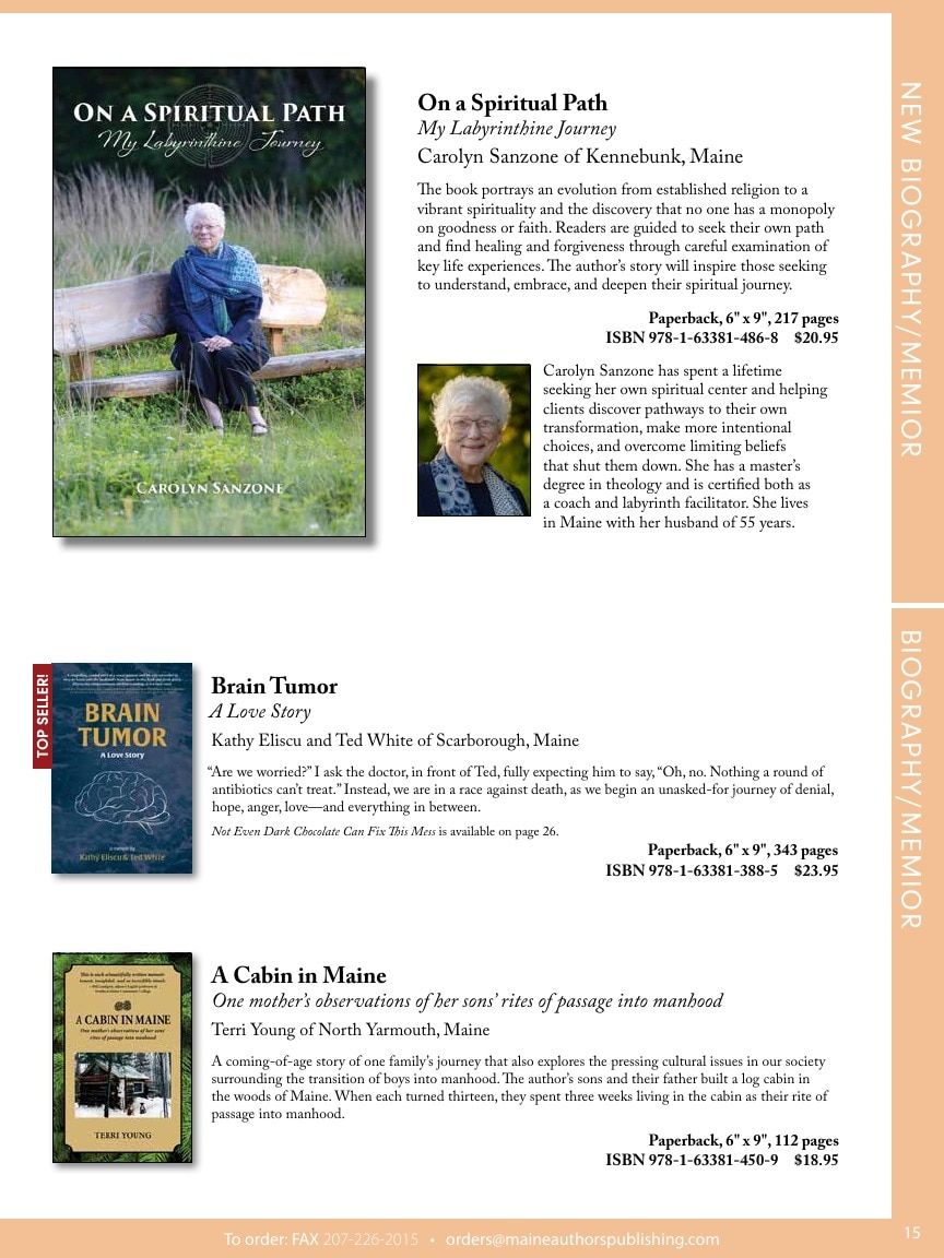 Maine Authors Publishing Books Catalog Weekly Ad January 1 - December 31, 2026