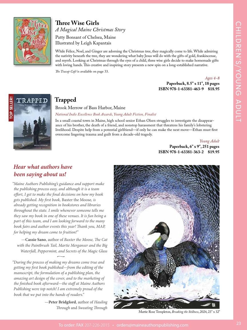 Maine Authors Publishing Books Catalog Weekly Ad January 1 - December 31, 2026