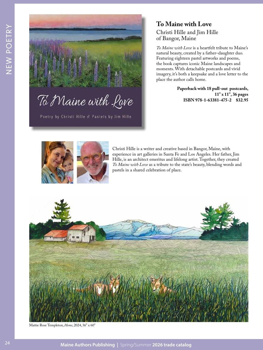 Maine Authors Publishing Books Catalog Weekly Ad January 1 - December 31, 2026