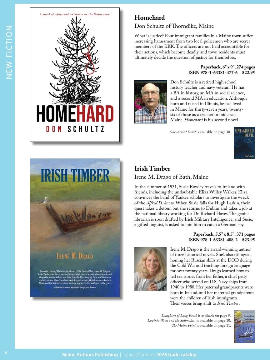 Maine Authors Publishing Books Catalog Weekly Ad January 1 - December 31, 2026