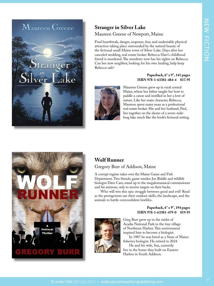 Maine Authors Publishing Books Catalog Weekly Ad January 1 - December 31, 2026