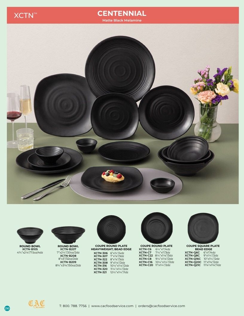 C.A.C. Foodservice Melamine Catalog Weekly Ad January 1 - December 31, 2026