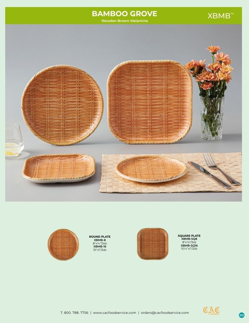 C.A.C. Foodservice Melamine Catalog Weekly Ad January 1 - December 31, 2026