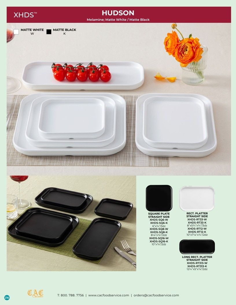 C.A.C. Foodservice Melamine Catalog Weekly Ad January 1 - December 31, 2026
