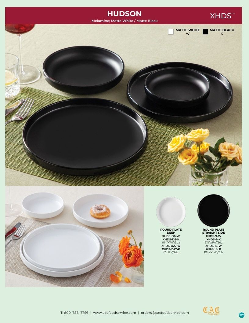 C.A.C. Foodservice Melamine Catalog Weekly Ad January 1 - December 31, 2026