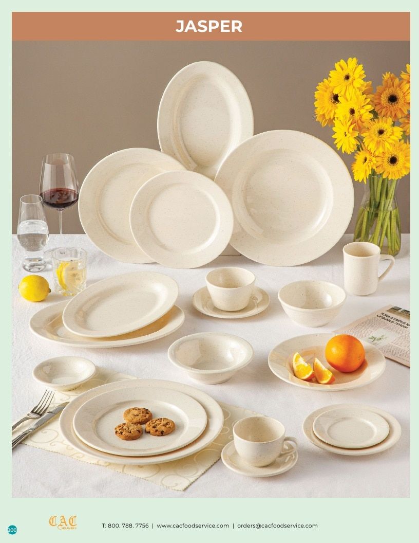 C.A.C. Foodservice Melamine Catalog Weekly Ad January 1 - December 31, 2026