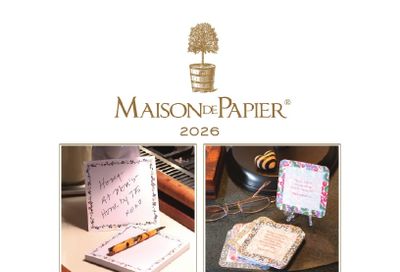 Maison de Papier Gifts and Stationery Catalog Weekly Ad January 1 - December 31, 2026