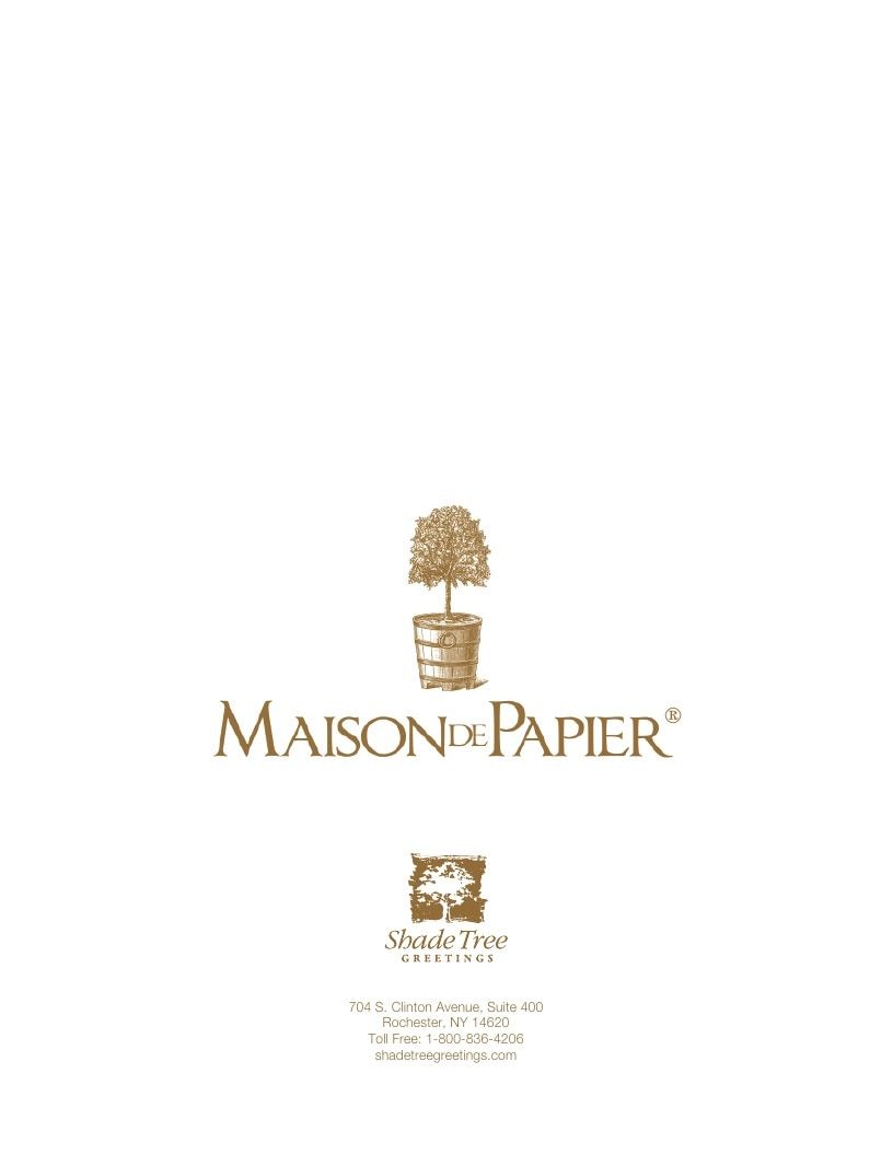 Maison de Papier Gifts and Stationery Catalog Weekly Ad January 1 - December 31, 2026