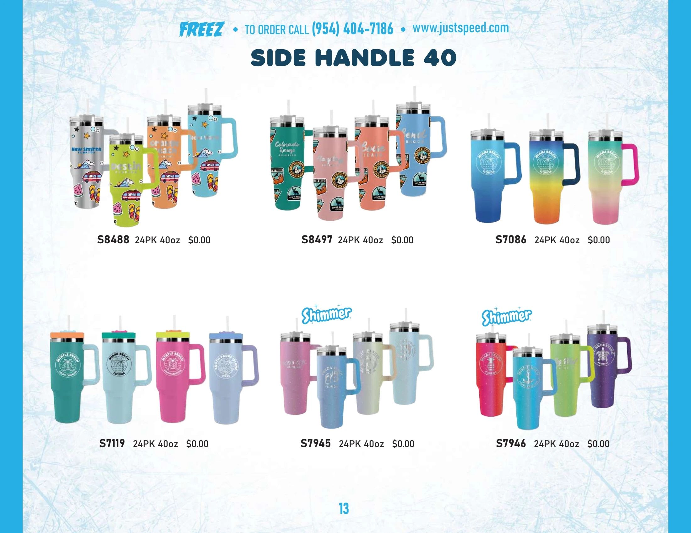 Just Speed Freeze Products Catalog Weekly Ad January 1 - December 31, 2026