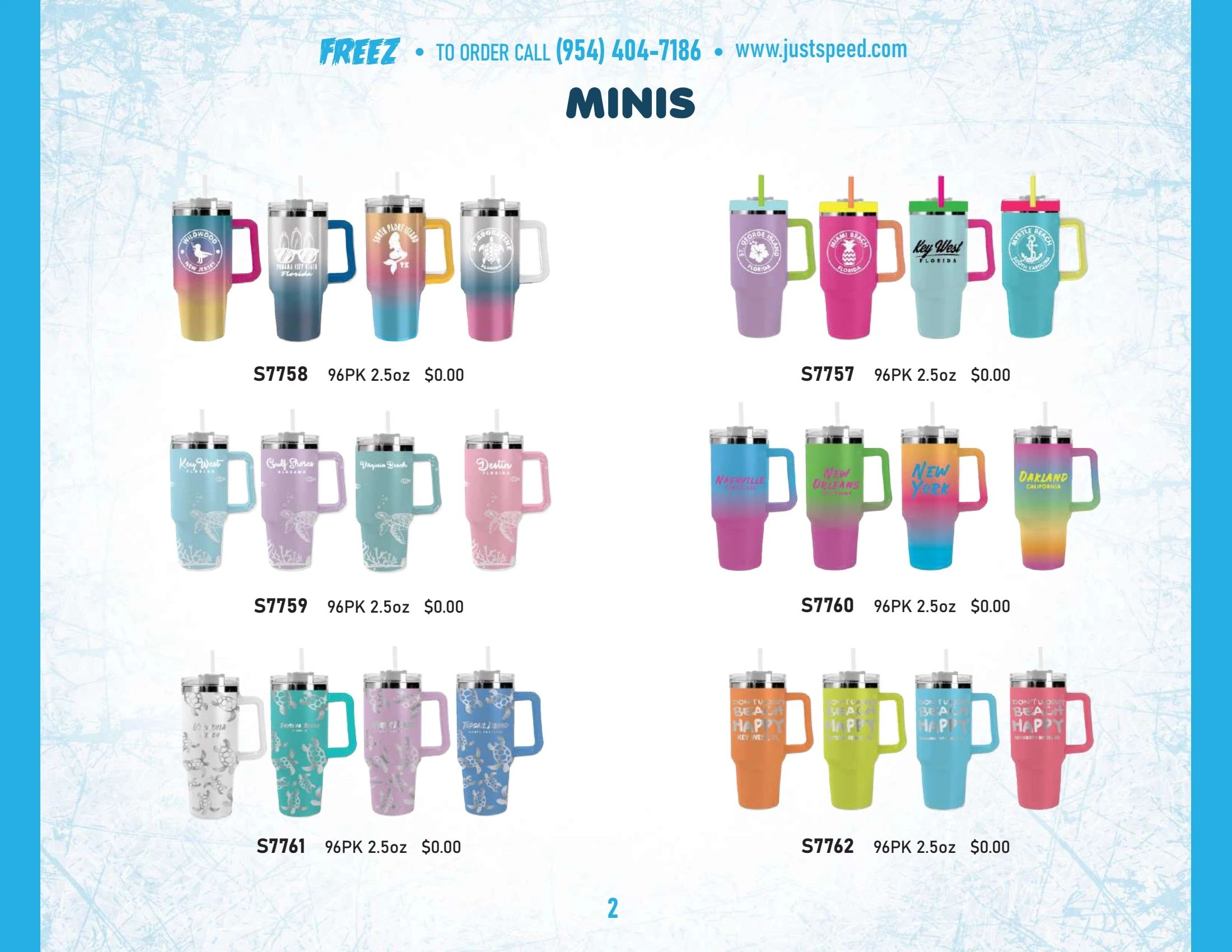 Just Speed Freeze Products Catalog Weekly Ad January 1 - December 31, 2026