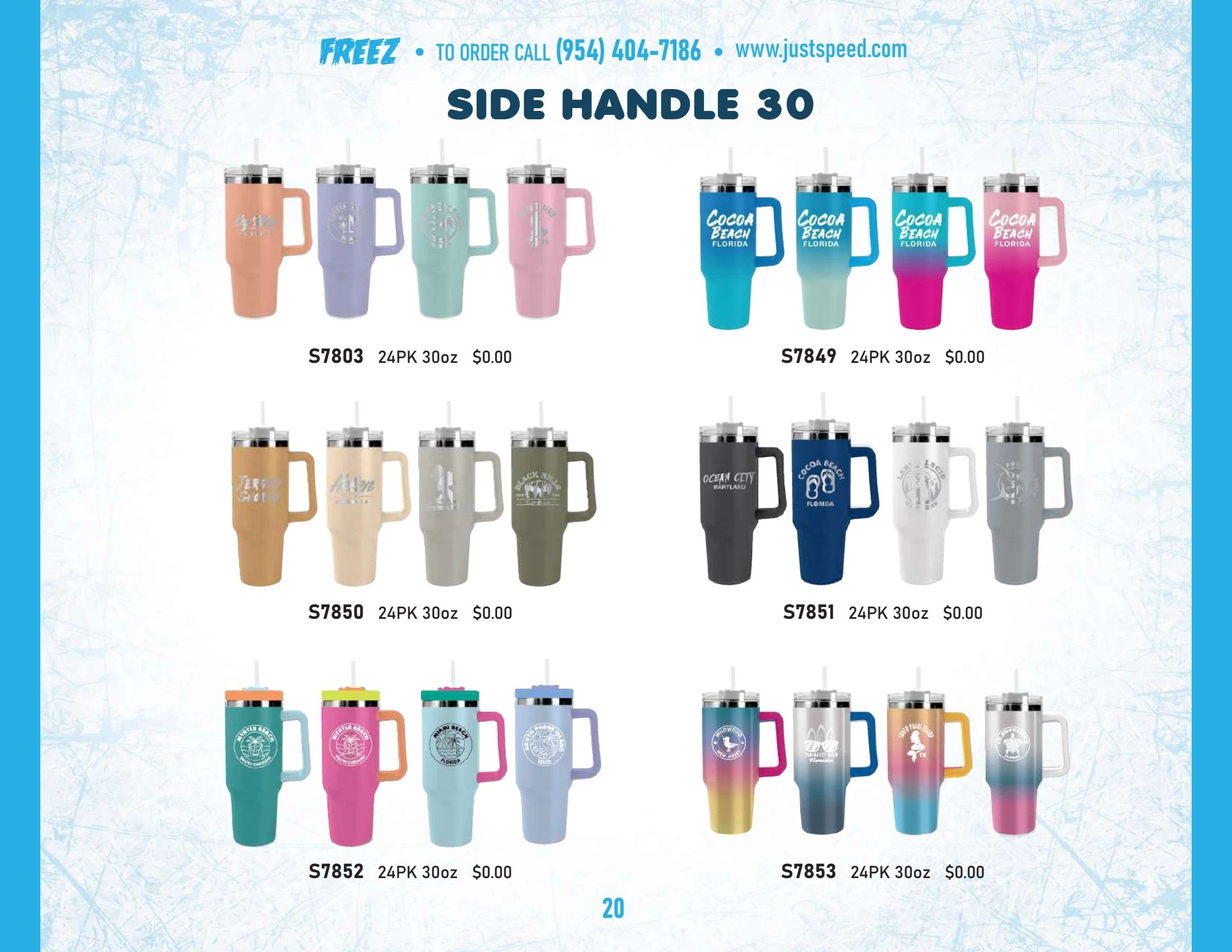 Just Speed Freeze Products Catalog Weekly Ad January 1 - December 31, 2026