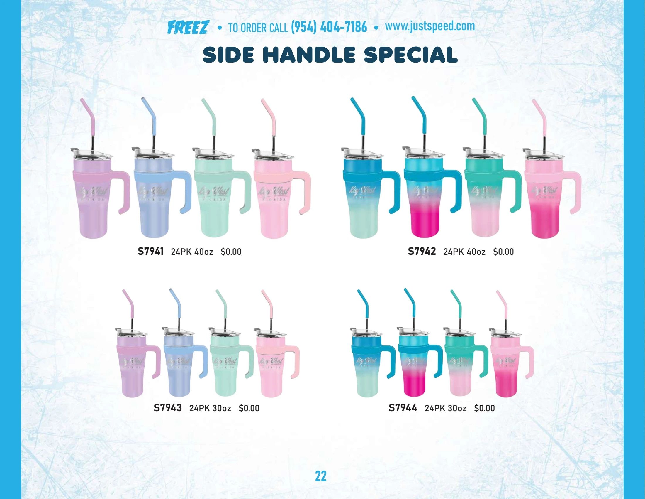 Just Speed Freeze Products Catalog Weekly Ad January 1 - December 31, 2026