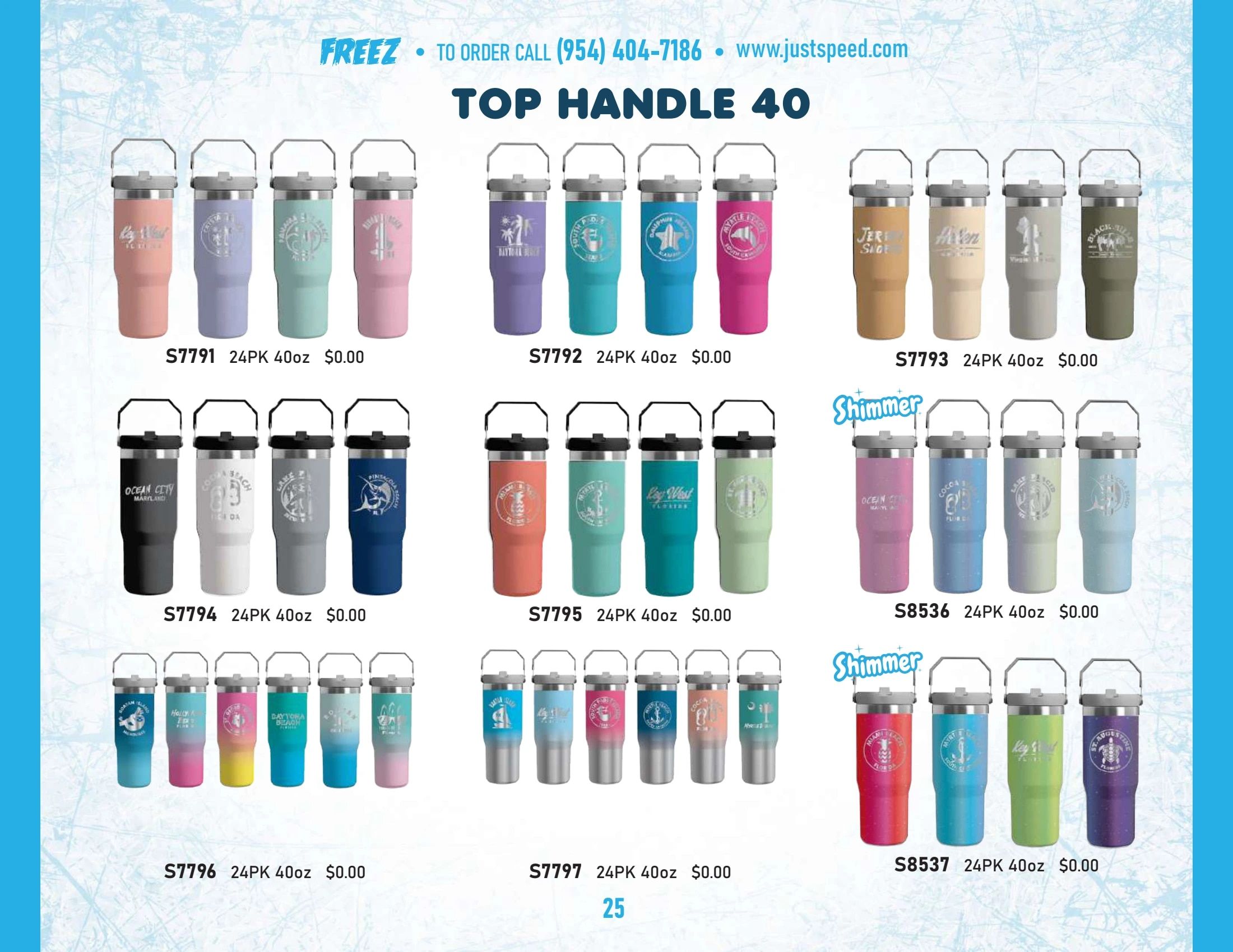 Just Speed Freeze Products Catalog Weekly Ad January 1 - December 31, 2026