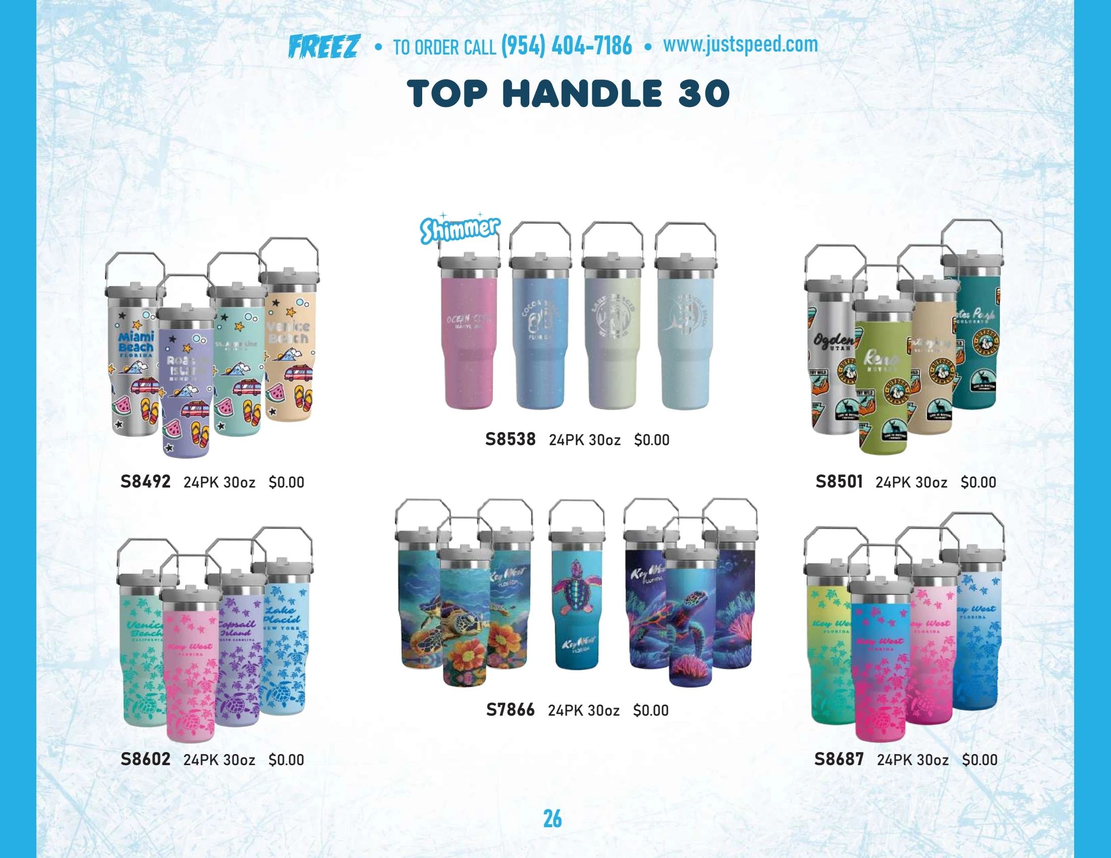 Just Speed Freeze Products Catalog Weekly Ad January 1 - December 31, 2026
