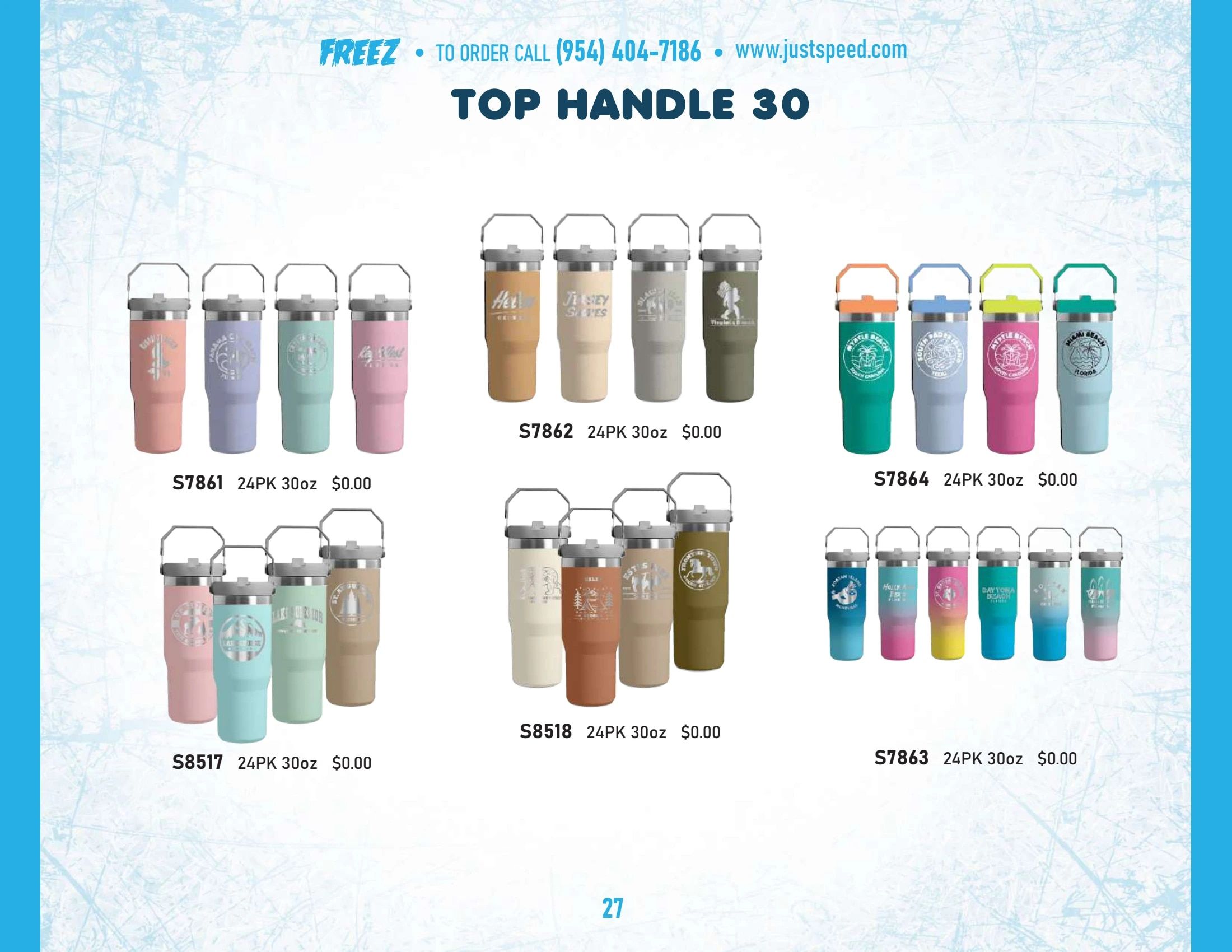 Just Speed Freeze Products Catalog Weekly Ad January 1 - December 31, 2026