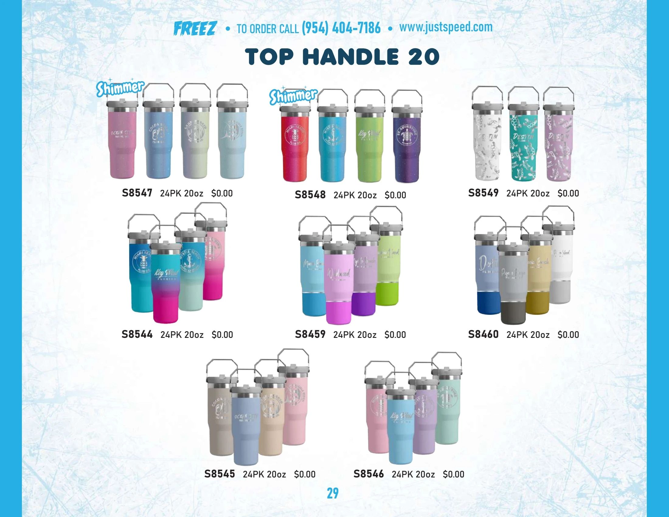 Just Speed Freeze Products Catalog Weekly Ad January 1 - December 31, 2026