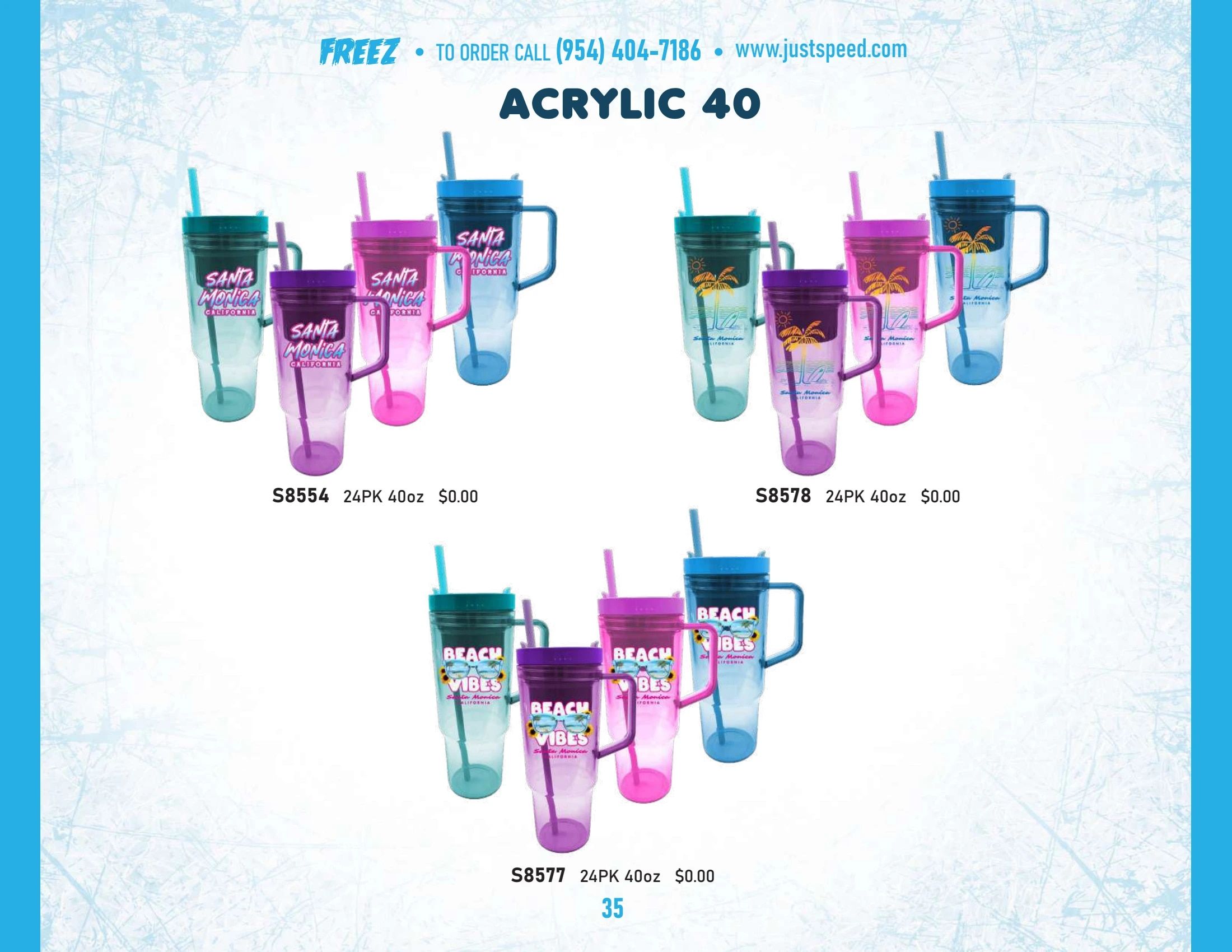 Just Speed Freeze Products Catalog Weekly Ad January 1 - December 31, 2026