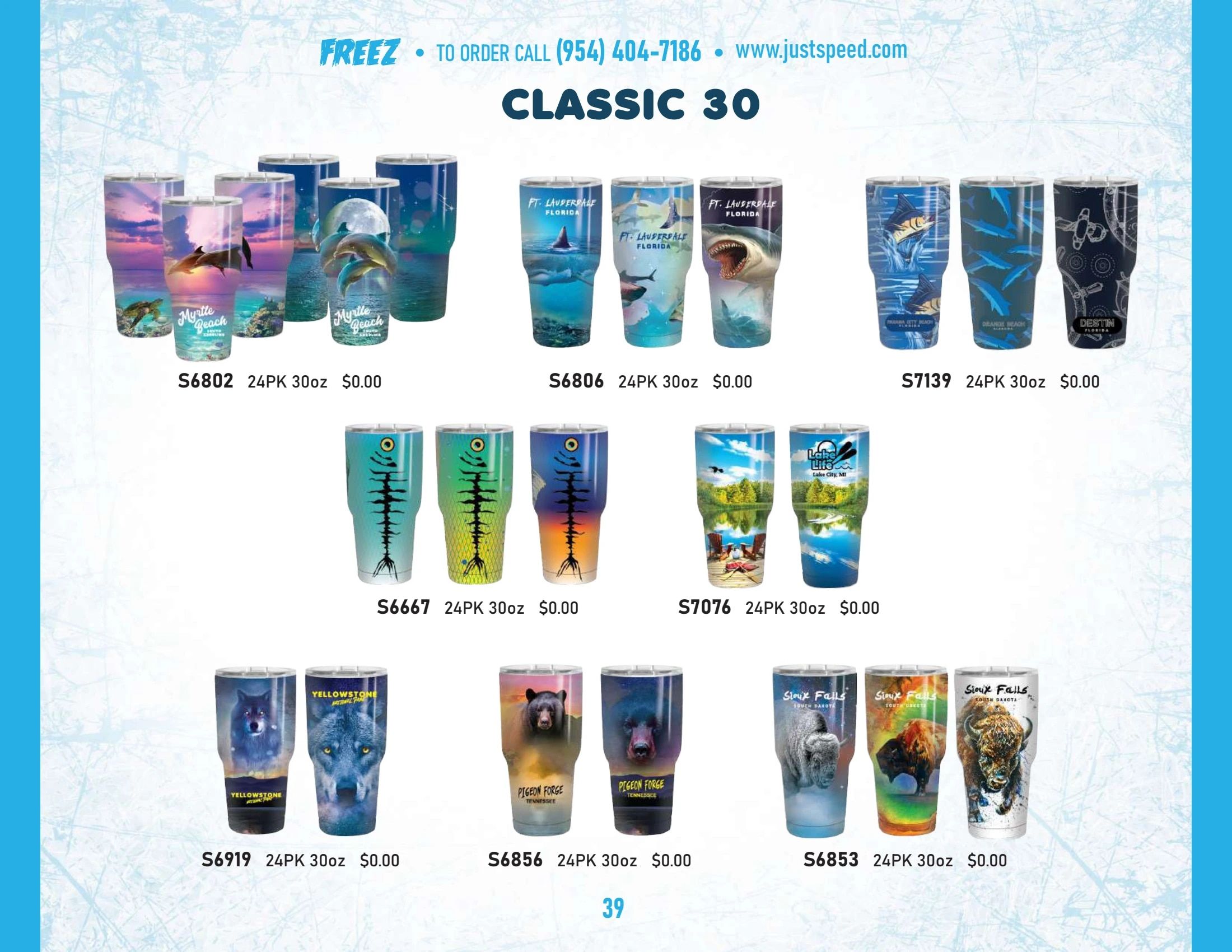 Just Speed Freeze Products Catalog Weekly Ad January 1 - December 31, 2026