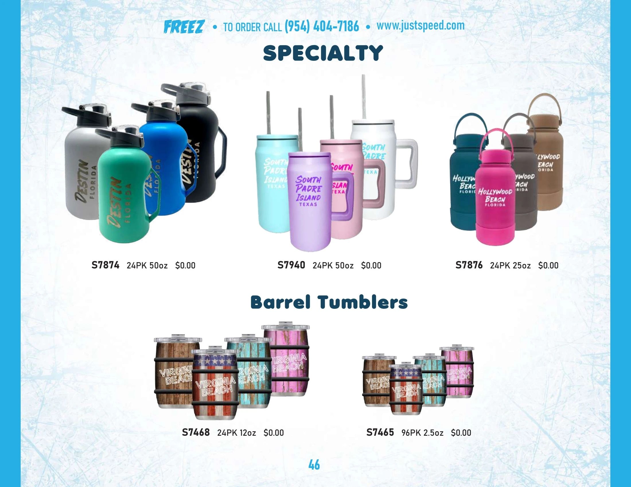 Just Speed Freeze Products Catalog Weekly Ad January 1 - December 31, 2026