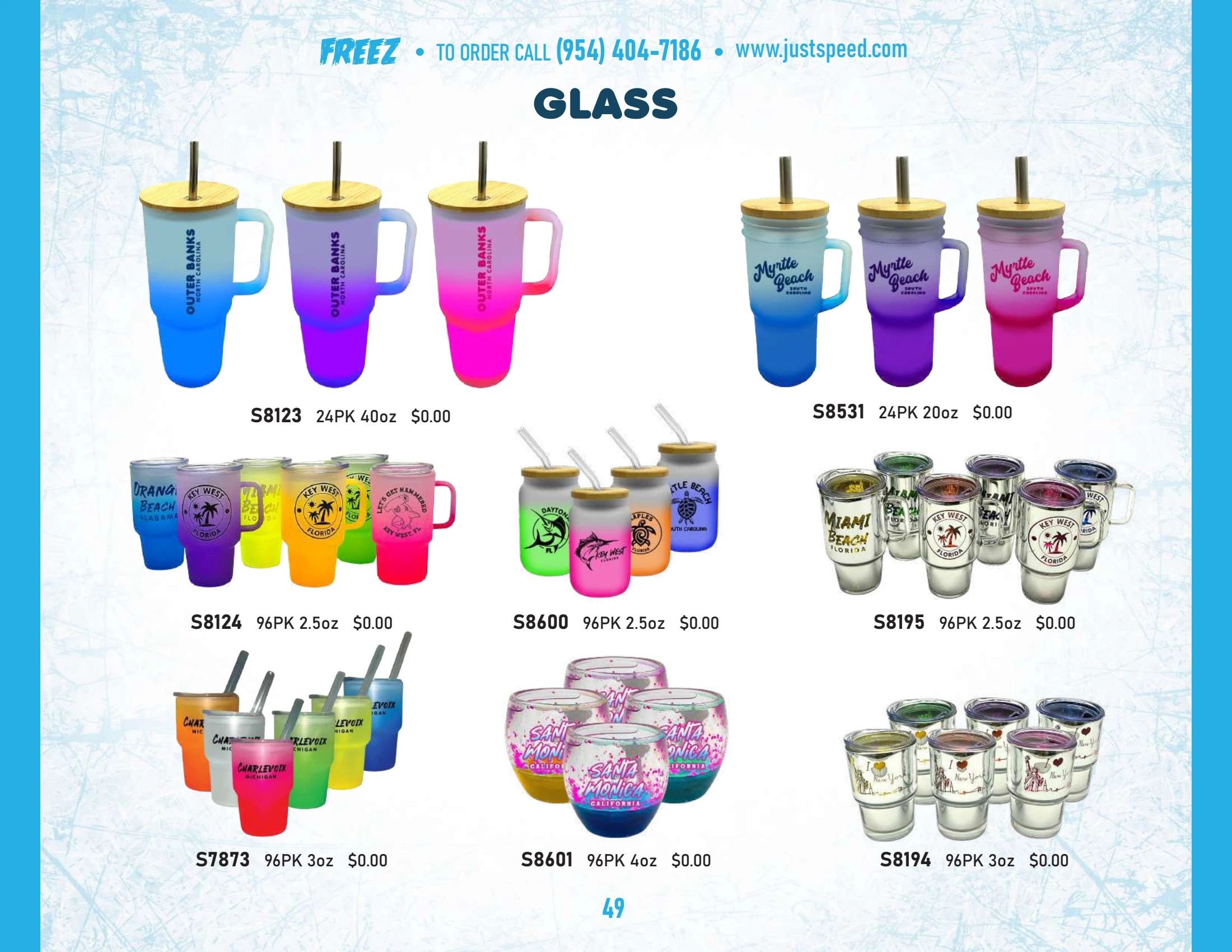 Just Speed Freeze Products Catalog Weekly Ad January 1 - December 31, 2026