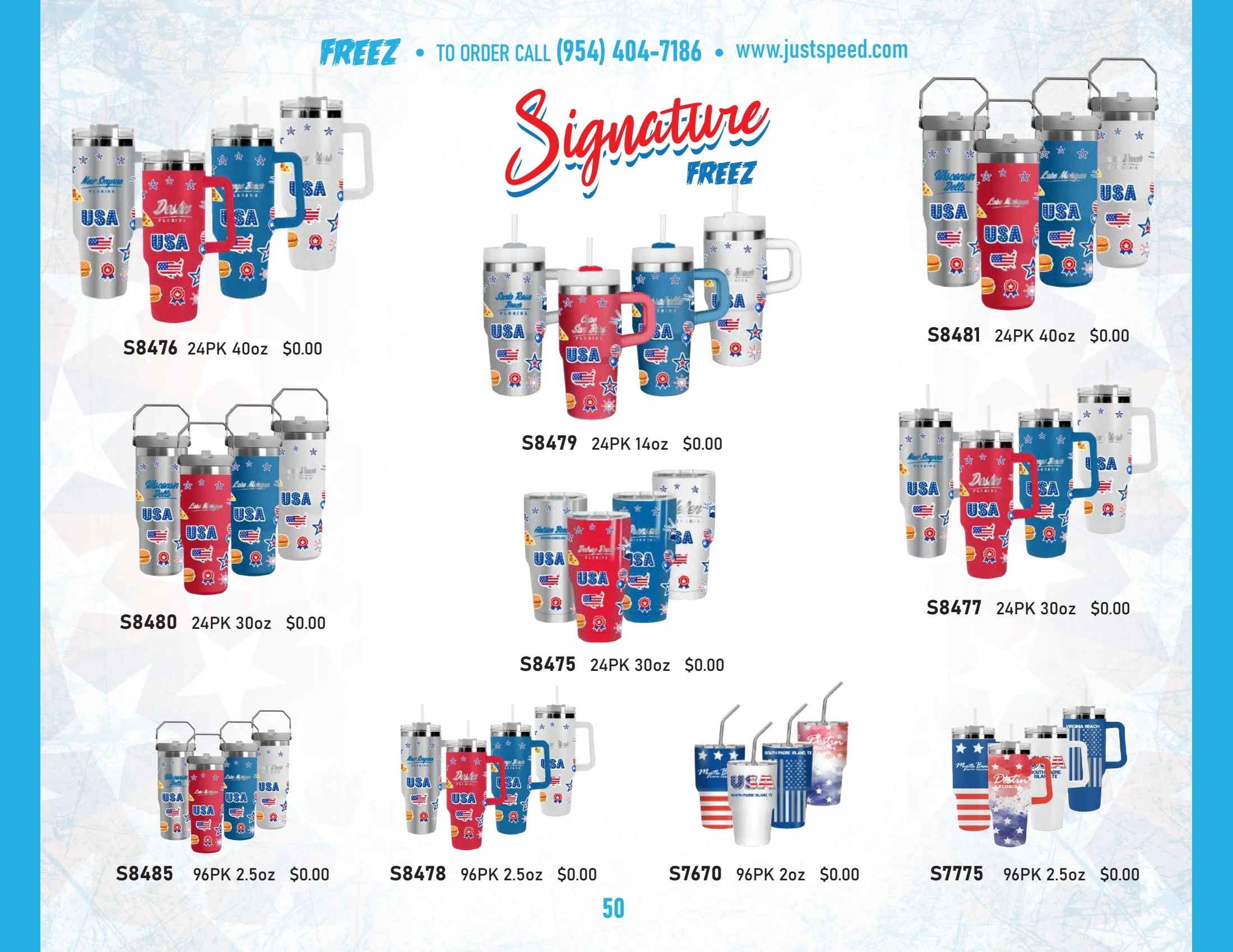 Just Speed Freeze Products Catalog Weekly Ad January 1 - December 31, 2026
