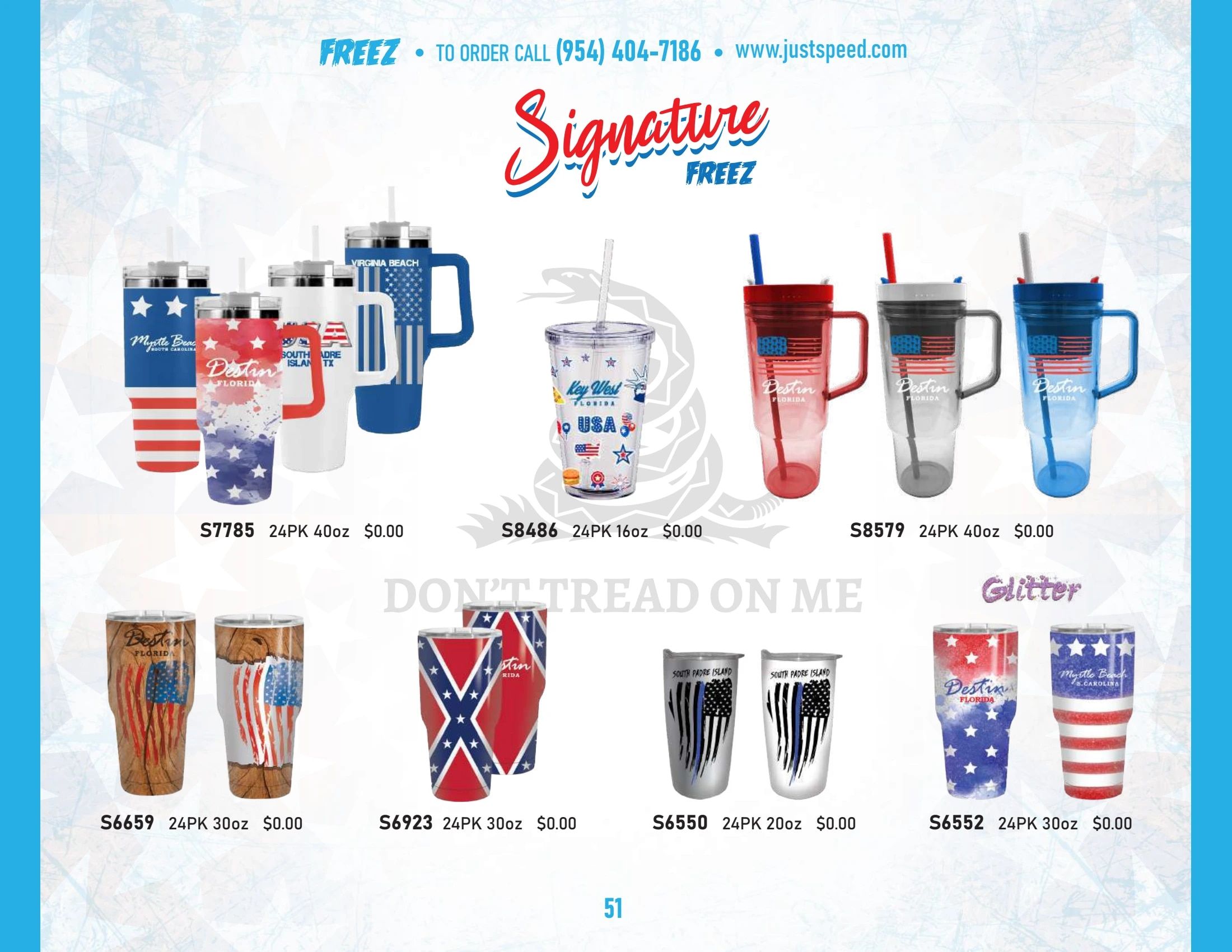 Just Speed Freeze Products Catalog Weekly Ad January 1 - December 31, 2026
