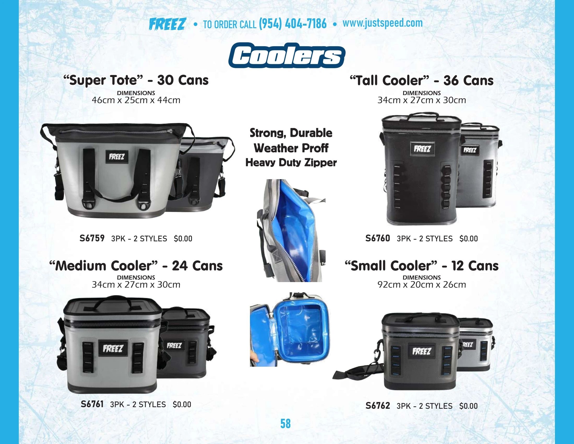 Just Speed Freeze Products Catalog Weekly Ad January 1 - December 31, 2026