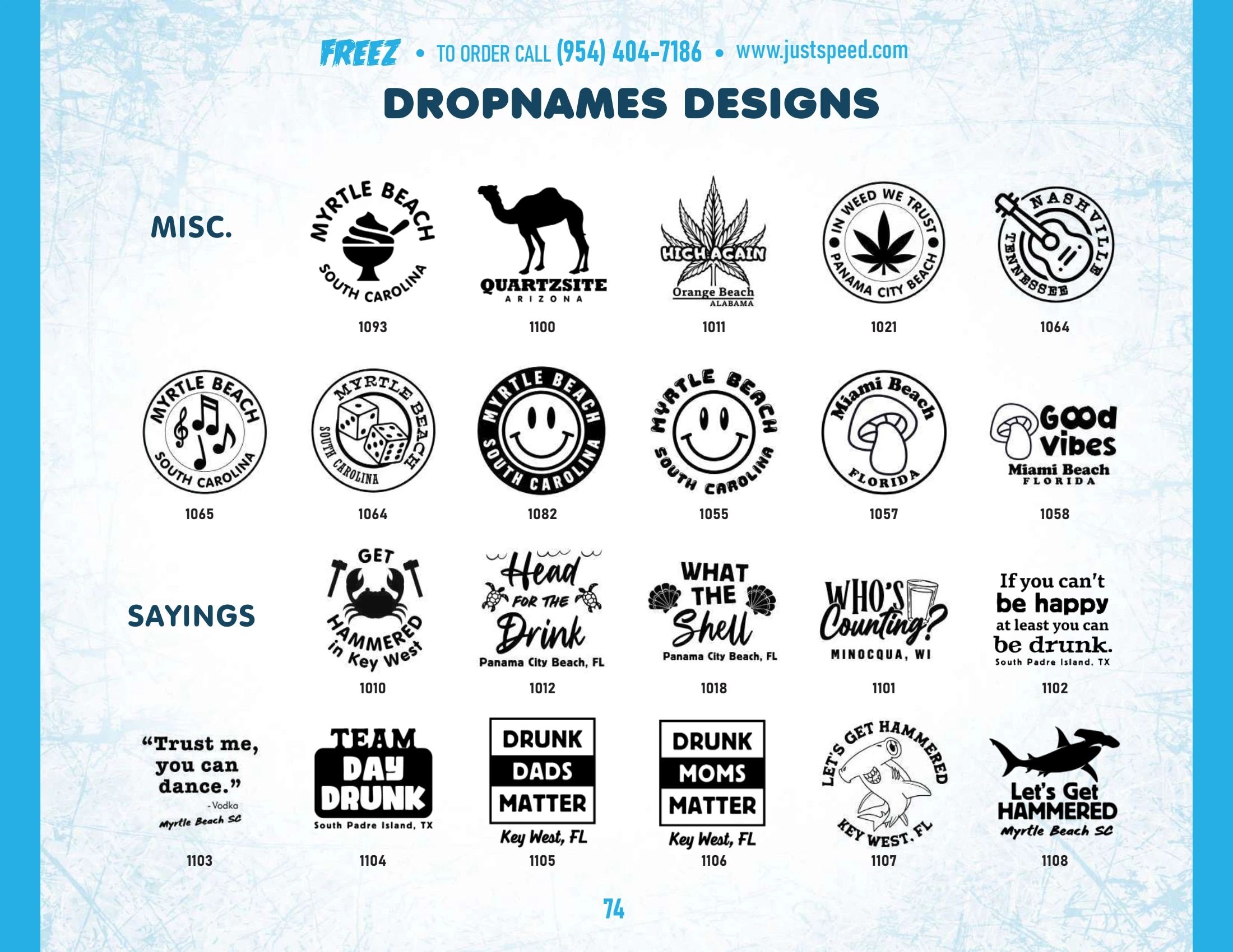 Just Speed Freeze Products Catalog Weekly Ad January 1 - December 31, 2026
