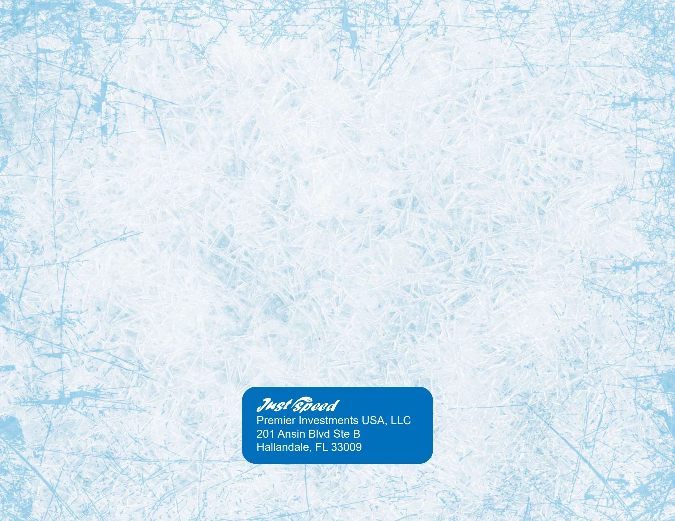 Just Speed Freeze Products Catalog Weekly Ad January 1 - December 31, 2026