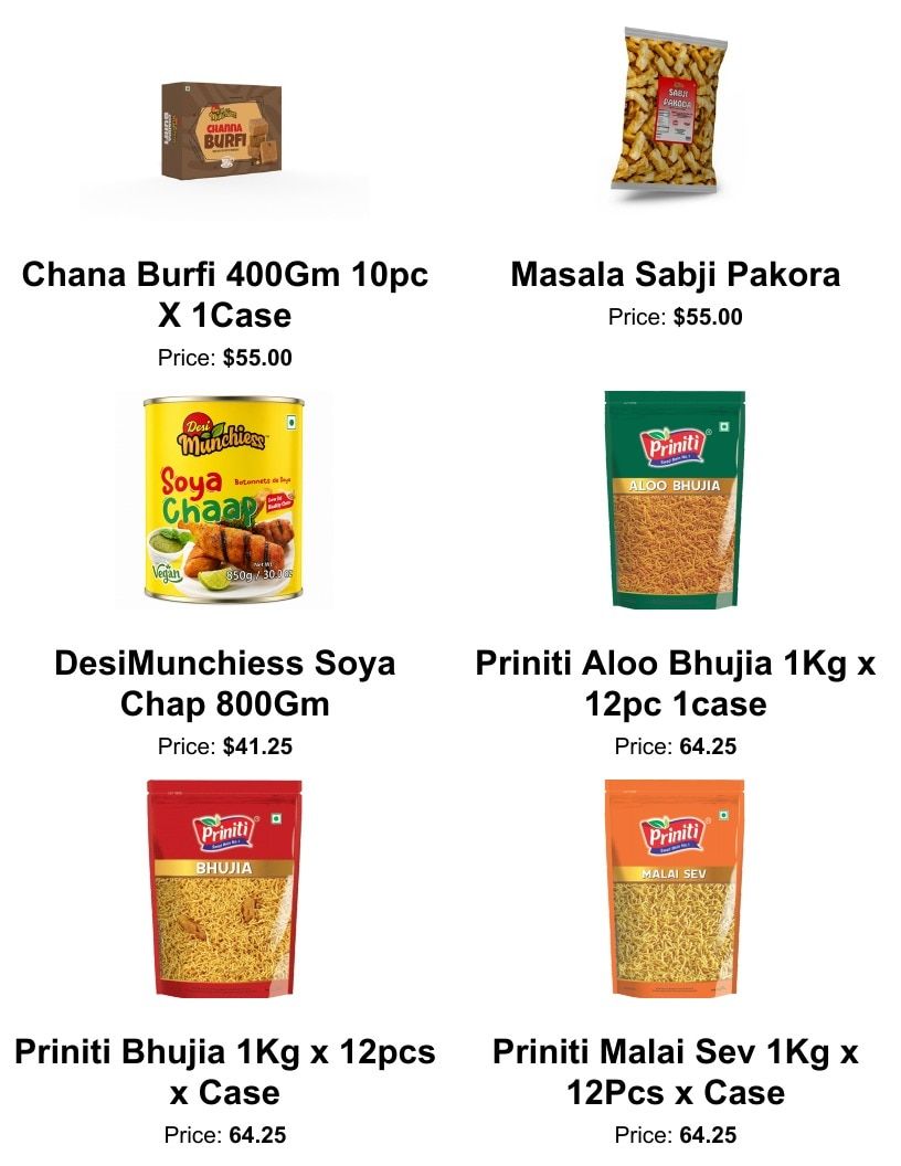 Mangalam Distribution Indian Foods Catalog Weekly Ad January 1 - December 31, 2026