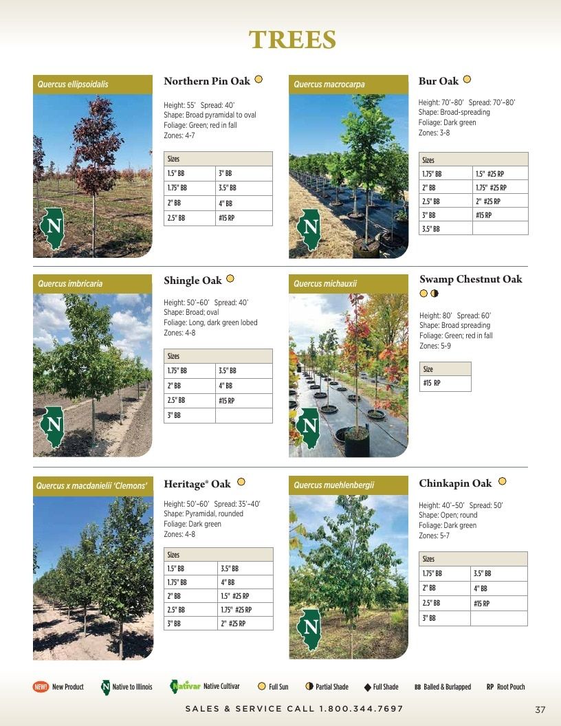 Kankakee Nursery Wholesale Nursery Catalog Weekly Ad January 1 - December 31, 2026