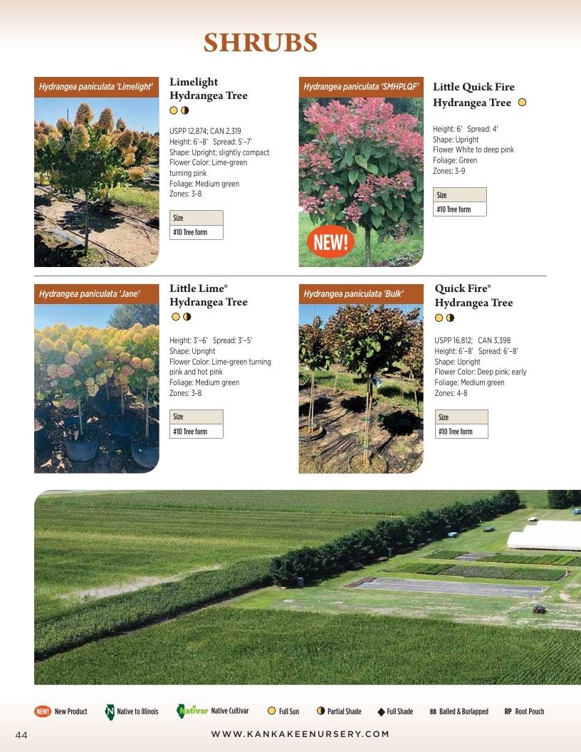 Kankakee Nursery Wholesale Nursery Catalog Weekly Ad January 1 - December 31, 2026