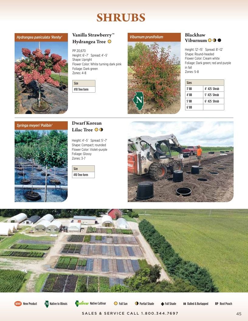 Kankakee Nursery Wholesale Nursery Catalog Weekly Ad January 1 - December 31, 2026