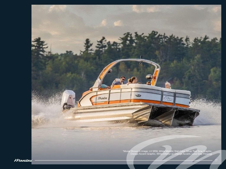 Manitou Pontoon Boats Pontoon Boats Catalog Weekly Ad January 1 - December 31, 2026