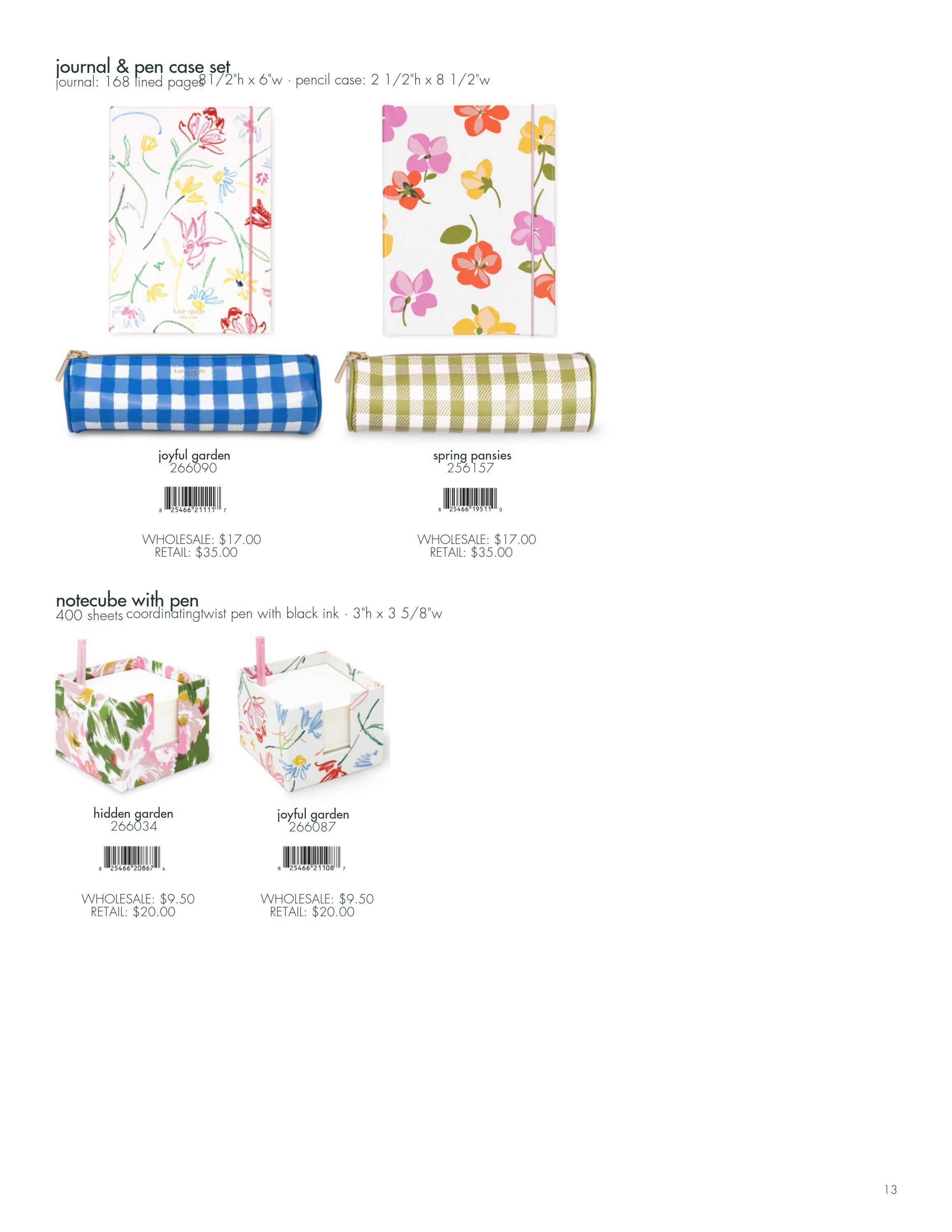 Kate Spade New York Fall Stationery Catalog Weekly Ad January 1 - December 31, 2026