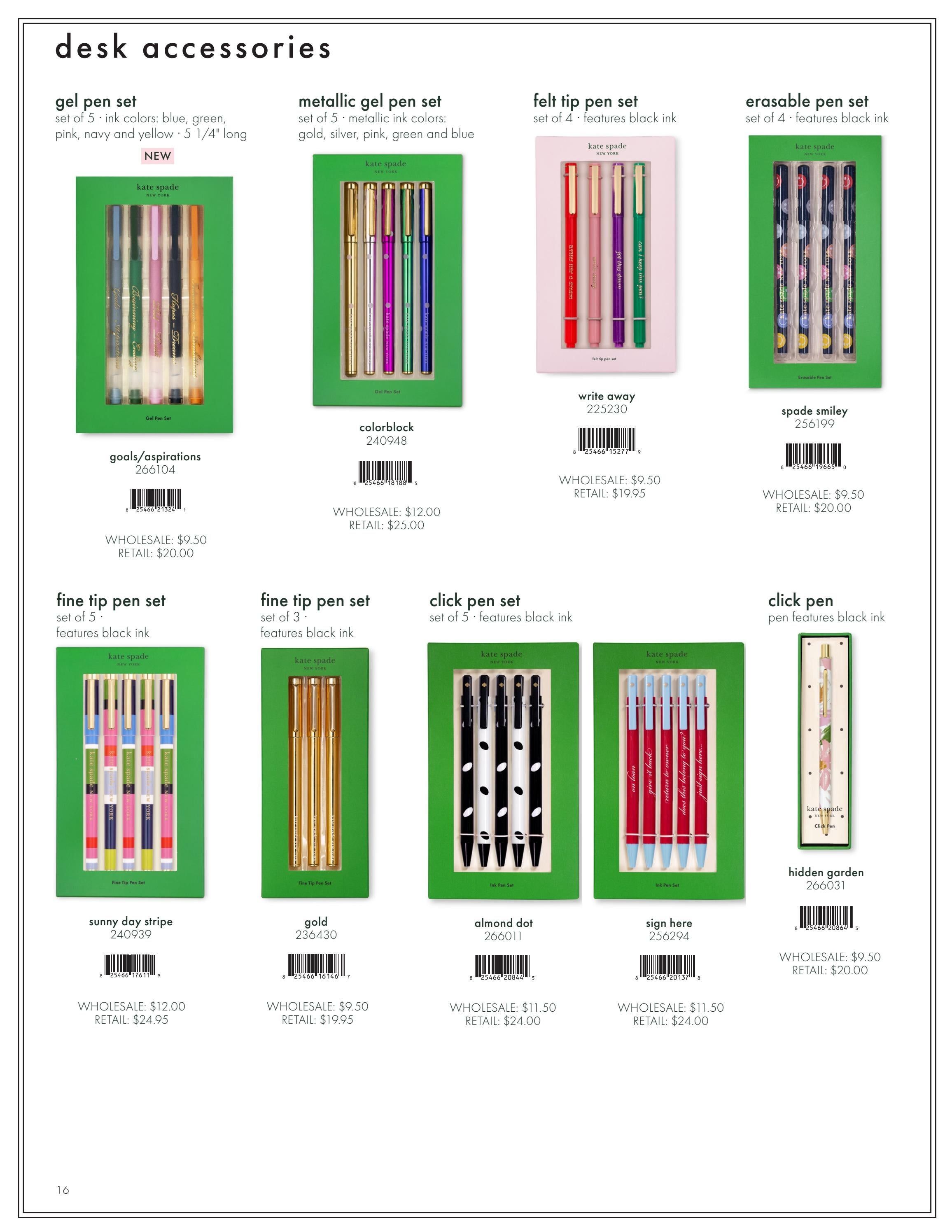 Kate Spade New York Fall Stationery Catalog Weekly Ad January 1 - December 31, 2026