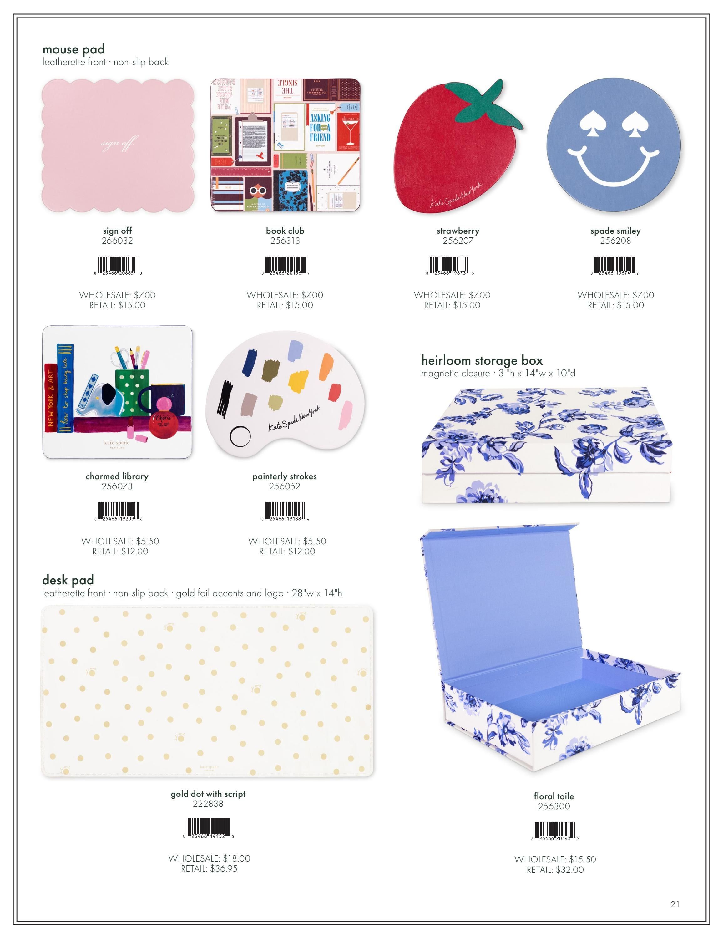 Kate Spade New York Fall Stationery Catalog Weekly Ad January 1 - December 31, 2026
