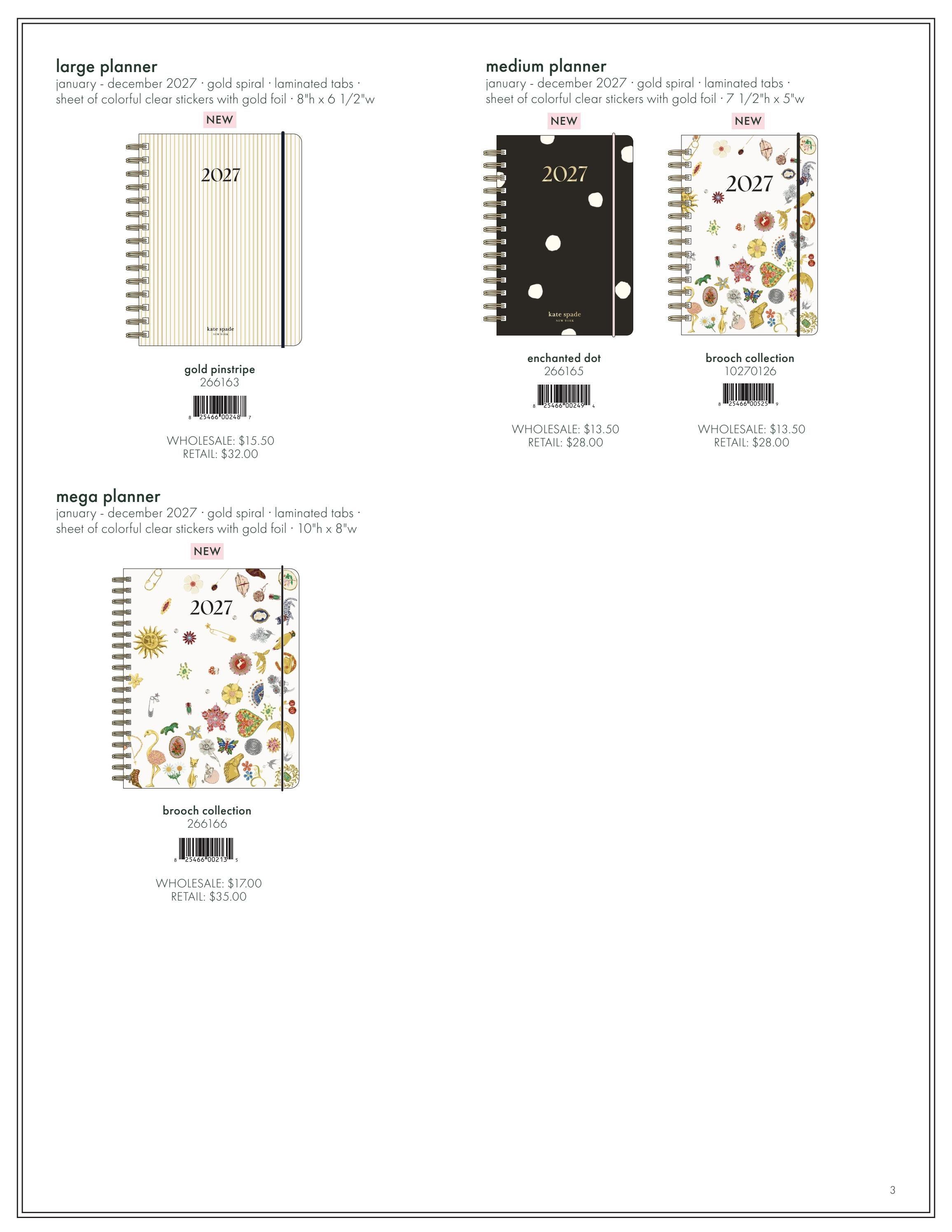 Kate Spade New York Fall Stationery Catalog Weekly Ad January 1 - December 31, 2026