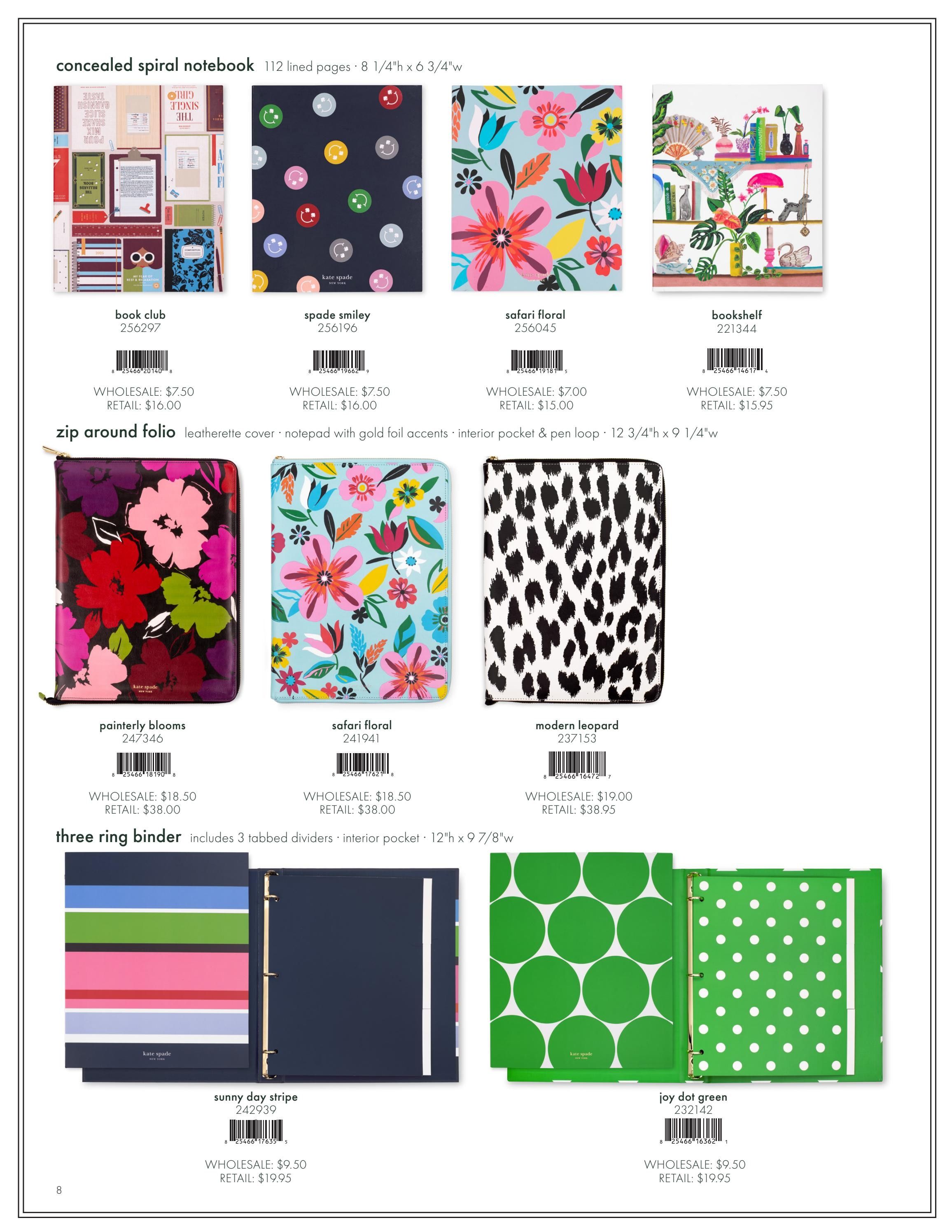 Kate Spade New York Fall Stationery Catalog Weekly Ad January 1 - December 31, 2026