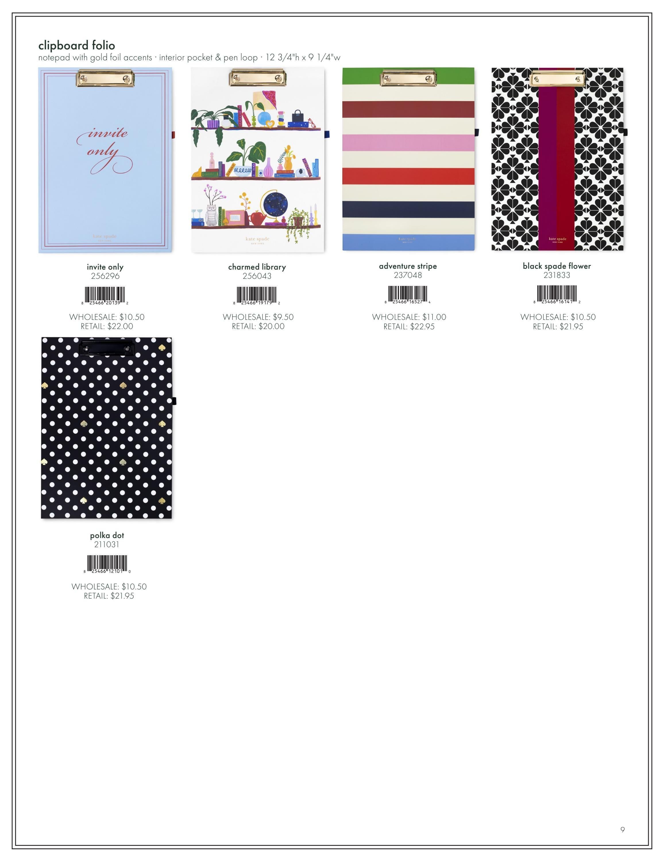 Kate Spade New York Fall Stationery Catalog Weekly Ad January 1 - December 31, 2026