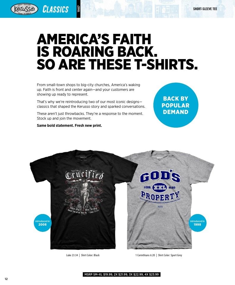 Kerusso Apparel and Gifts Catalog Weekly Ad January 1 - December 31, 2026