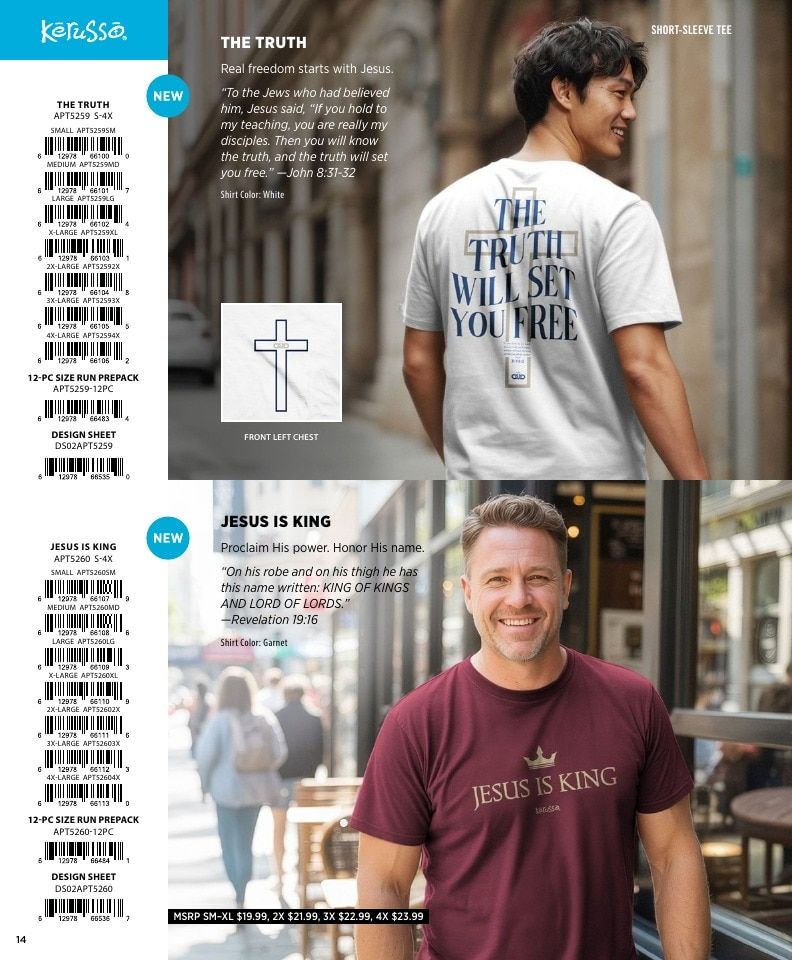 Kerusso Apparel and Gifts Catalog Weekly Ad January 1 - December 31, 2026