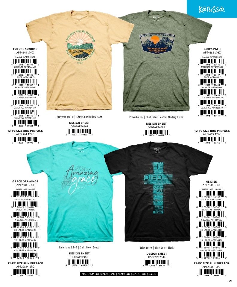Kerusso Apparel and Gifts Catalog Weekly Ad January 1 - December 31, 2026