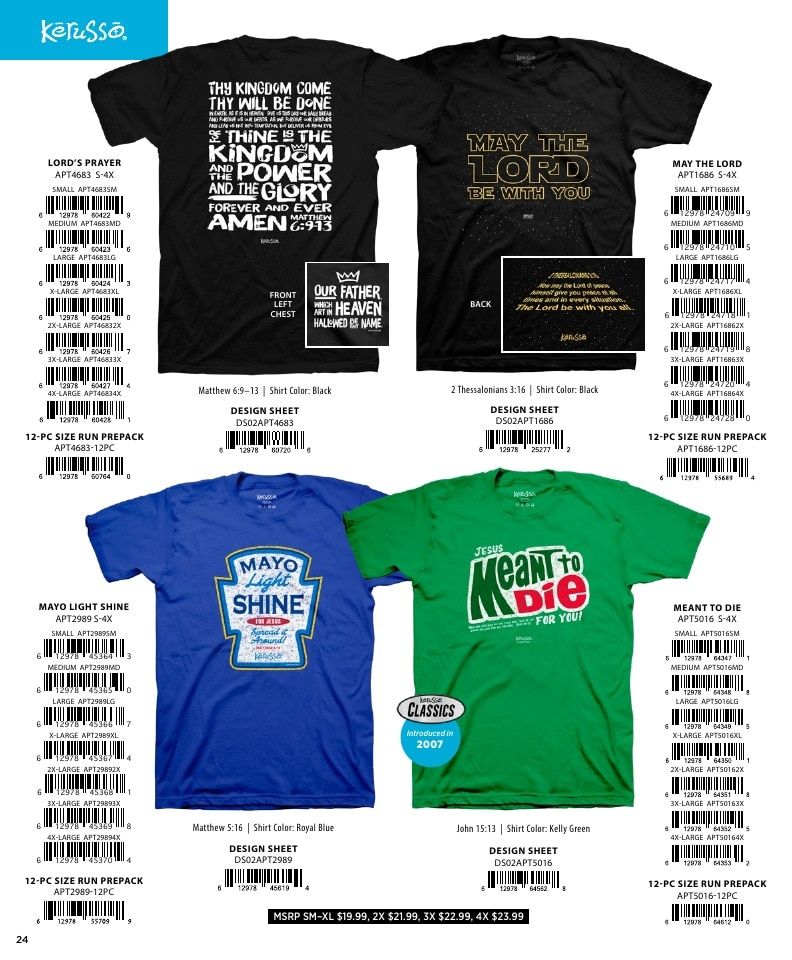 Kerusso Apparel and Gifts Catalog Weekly Ad January 1 - December 31, 2026